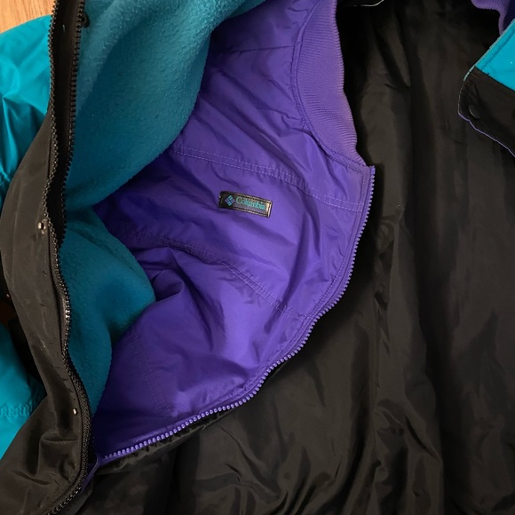 Columbia Bugaboo jacket coat Men XL Snow Ski WinterVtg 90s interchangable 2 in 1 - Picture 3 of 12